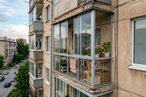 Холодное остекление балконов