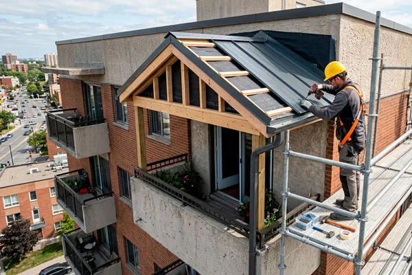 Устройство крыши