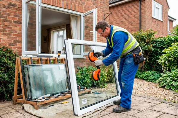 Замена стеклопакетов в окнах