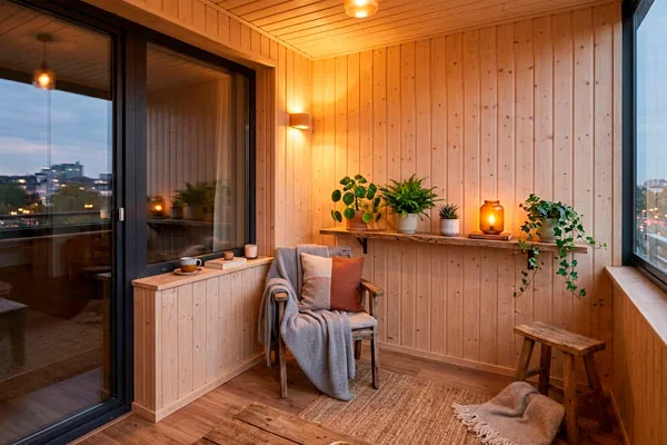 Обшивка балконов