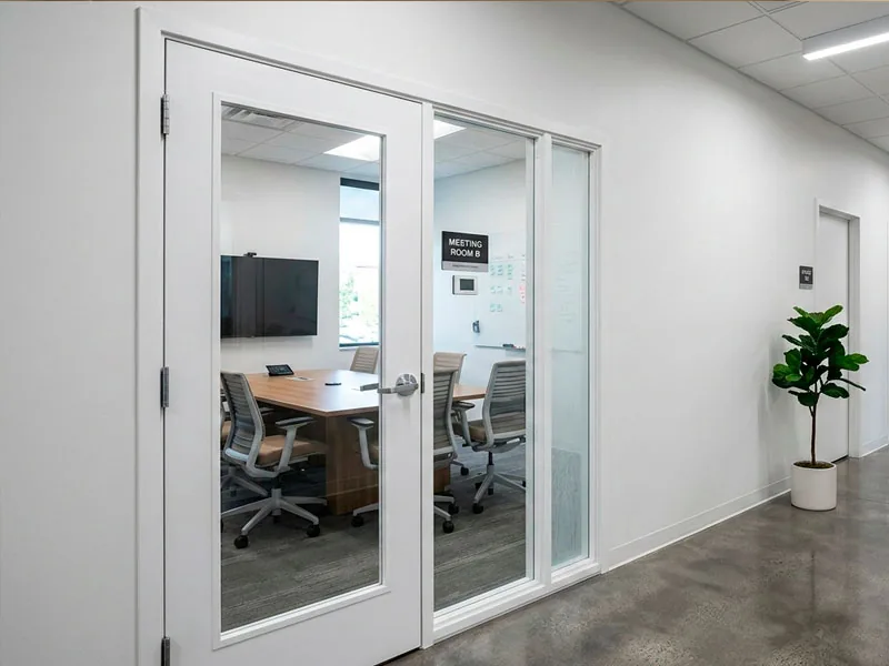 Межкомнатная дверь REHAU — офис