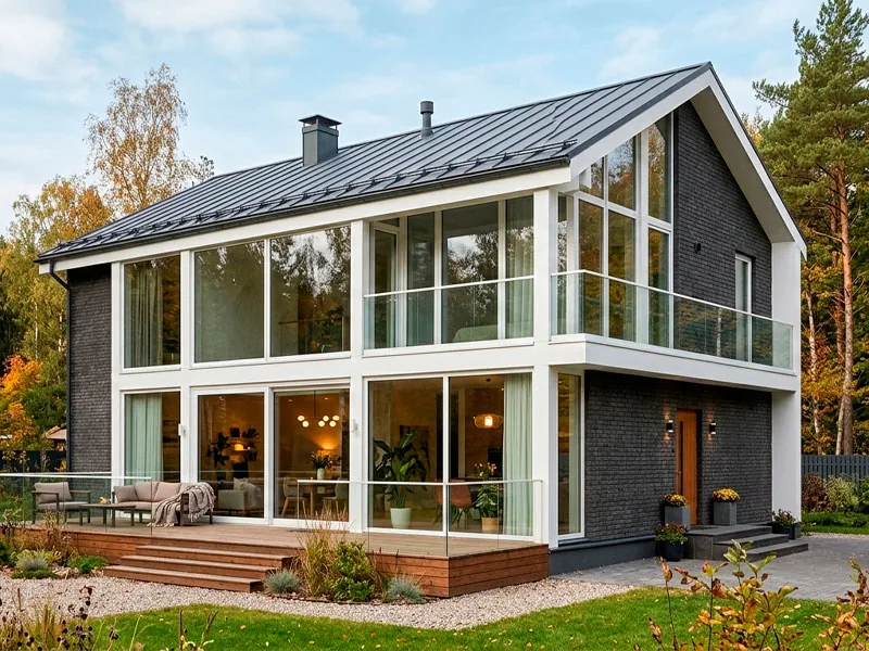 Фасадное остекление REHAU Geneo