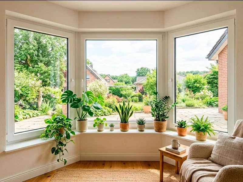 Эркерное окно REHAU Delight