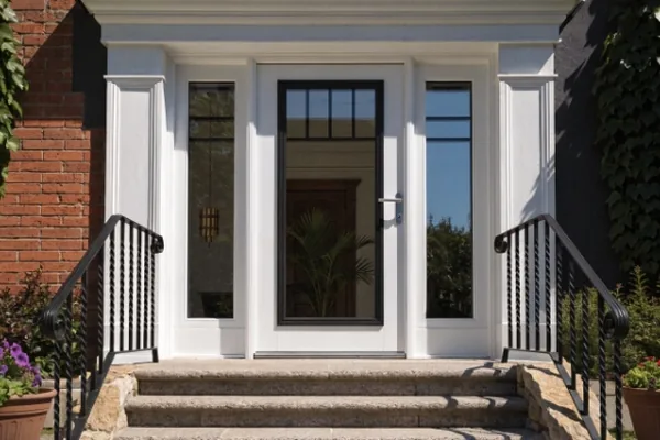 Пластиковые двери